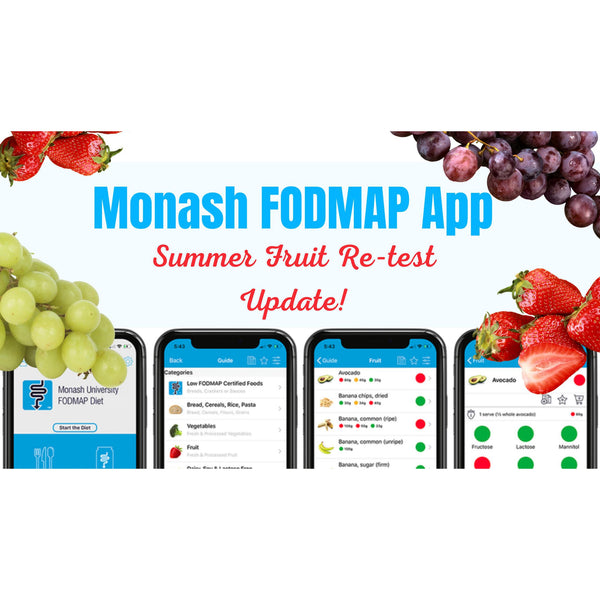 Monash FODMAP Have Retested Grapes & Strawberries!