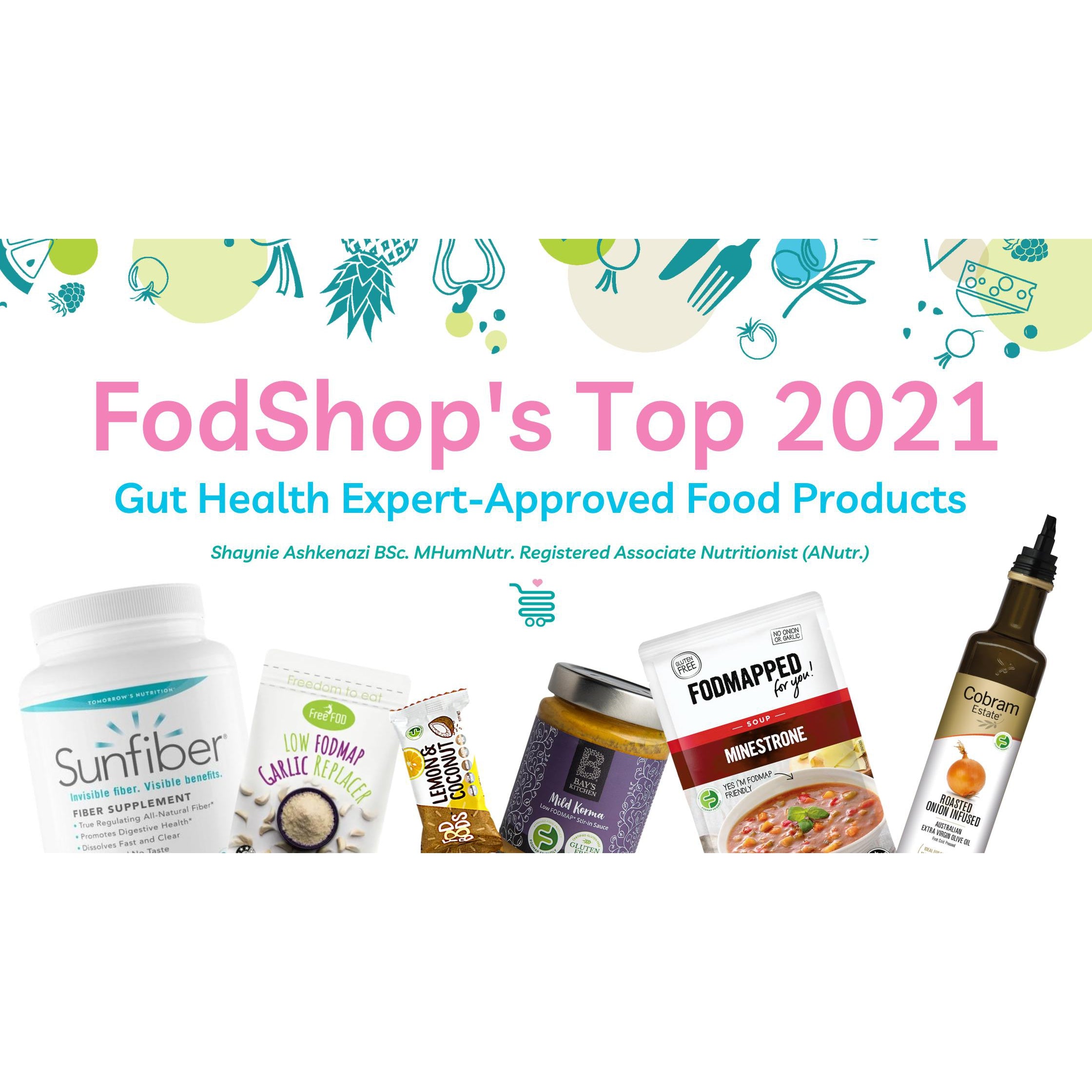 FodShop's Top Dietitian-Approved Low FODMAP Food Products for 2021