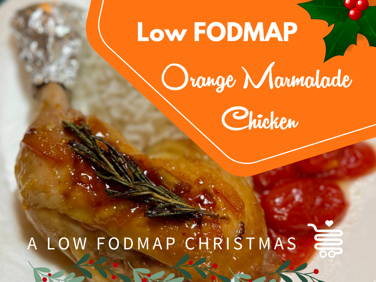 Low FODMAP Orange Marmalade Chicken & Rice