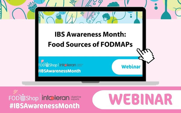 WEBINAR RECORDING: FodShop X Intoleran - Food Sources of FODMAPs