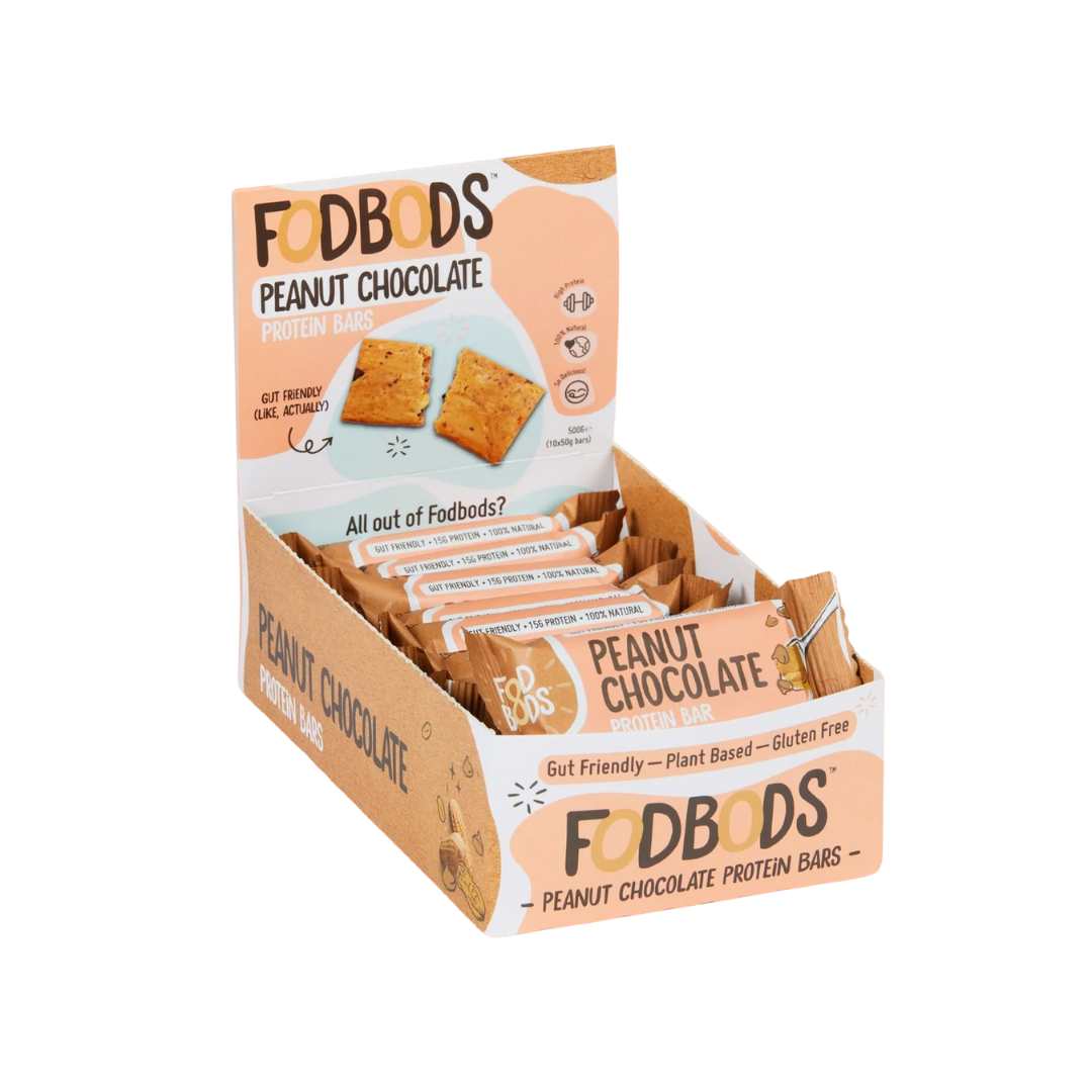 Fodbods Peanut Butter & Choc Chunk (5 x 50g)