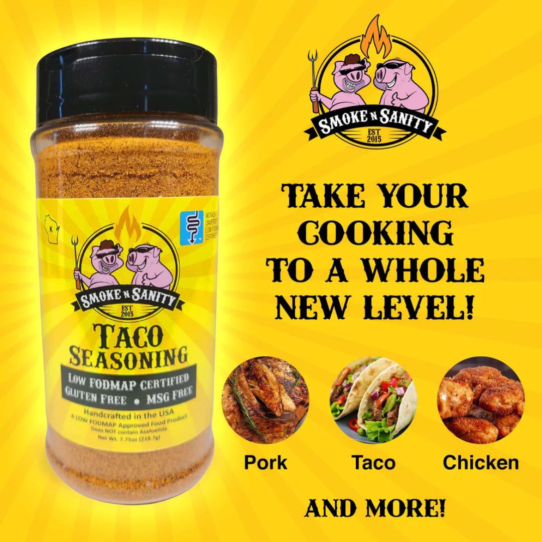 Smoke N' Sanity Taco Seasoning - Large Size (220g)