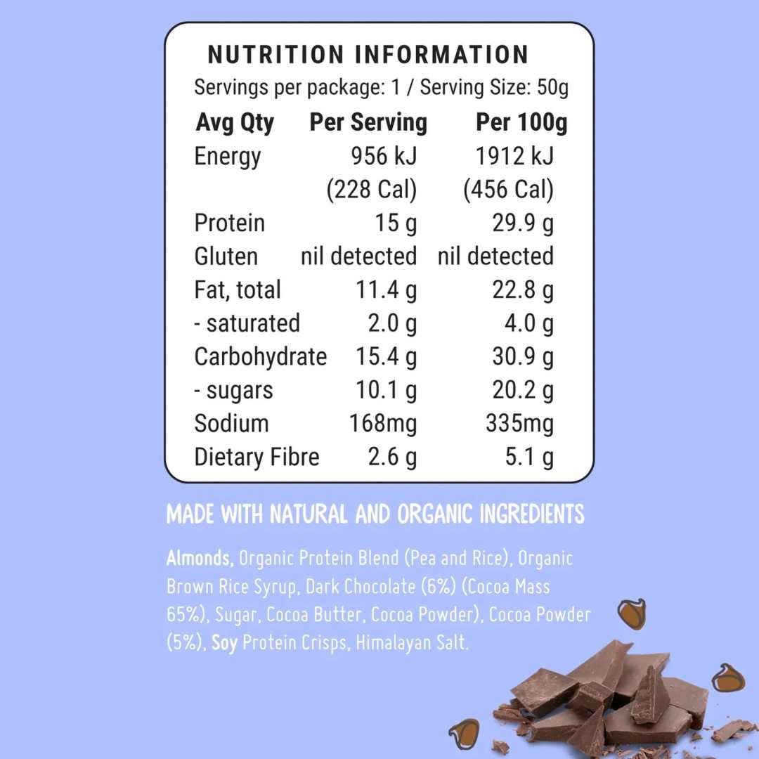Fodbods Double Choc (10 x 50g)