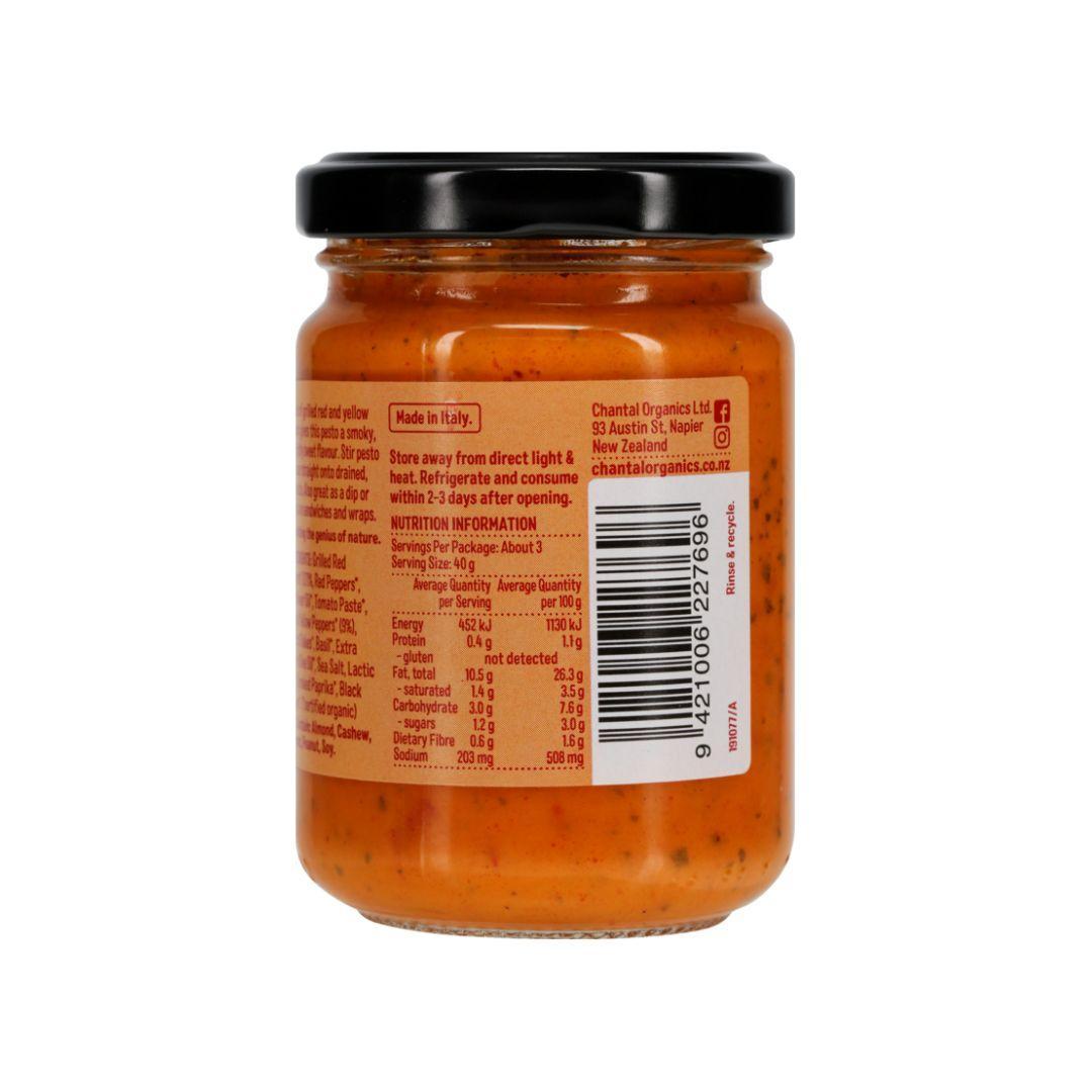 Chantal Organics - Grilled Pepper Pesto (130g)