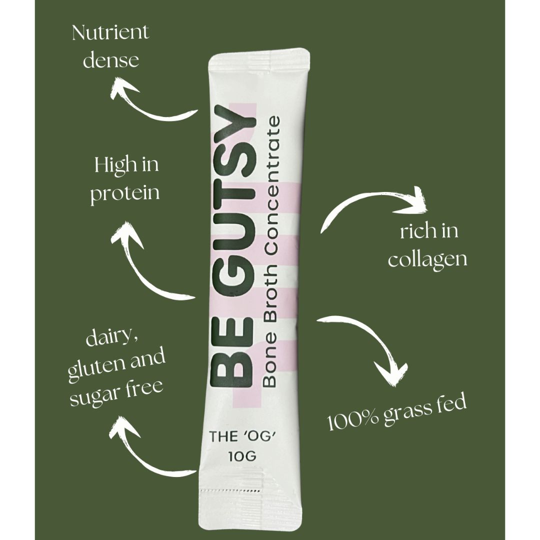 Be Gutsy - Beef Bone Broth Concentrate (12 x 10g Sachets)