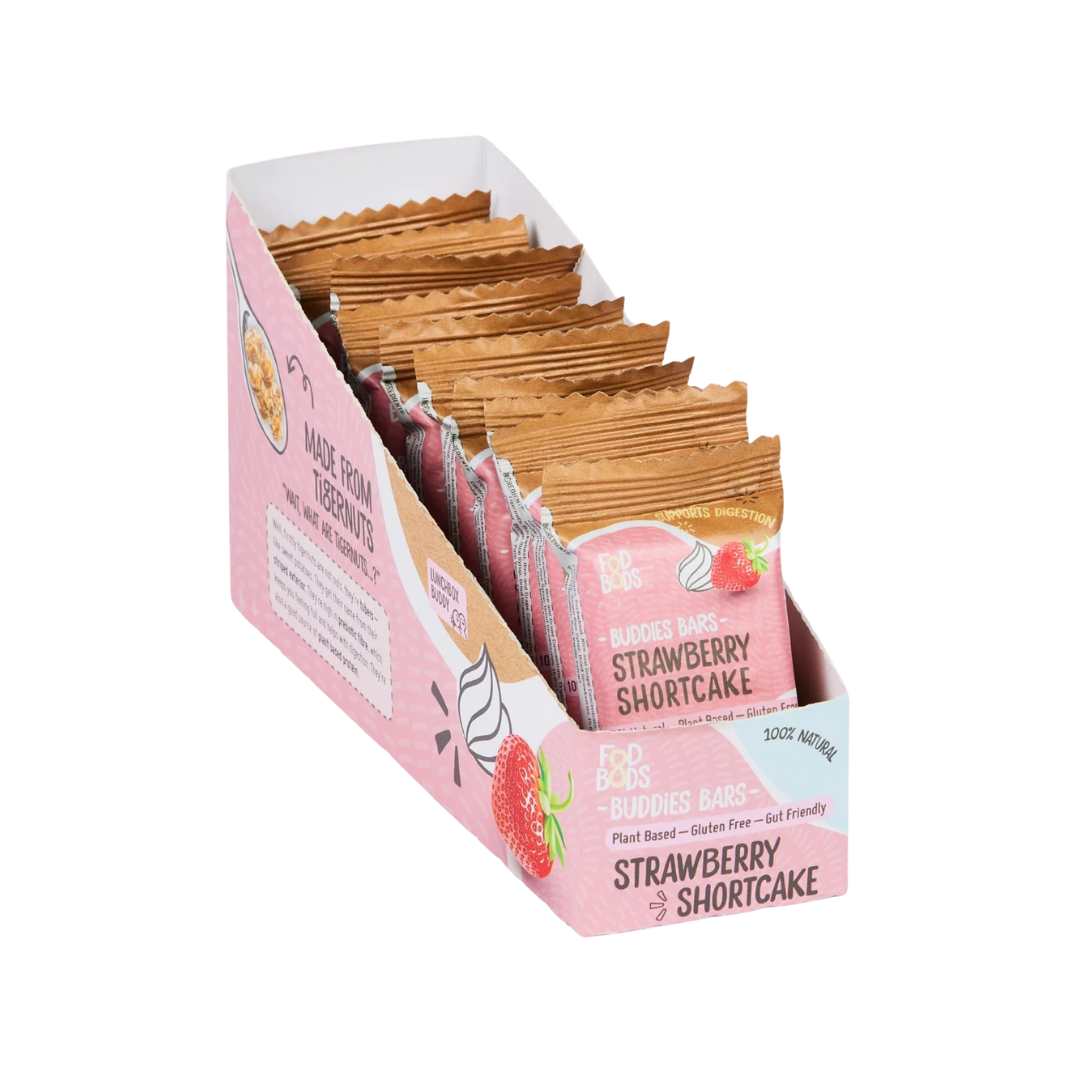 Fodbods Buddies - Strawberry Shortcake (12 x 30g)