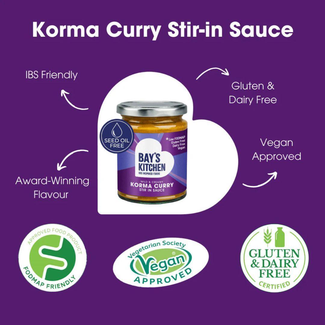 Bay's Kitchen Mild Korma Stir-in Sauce (260g)