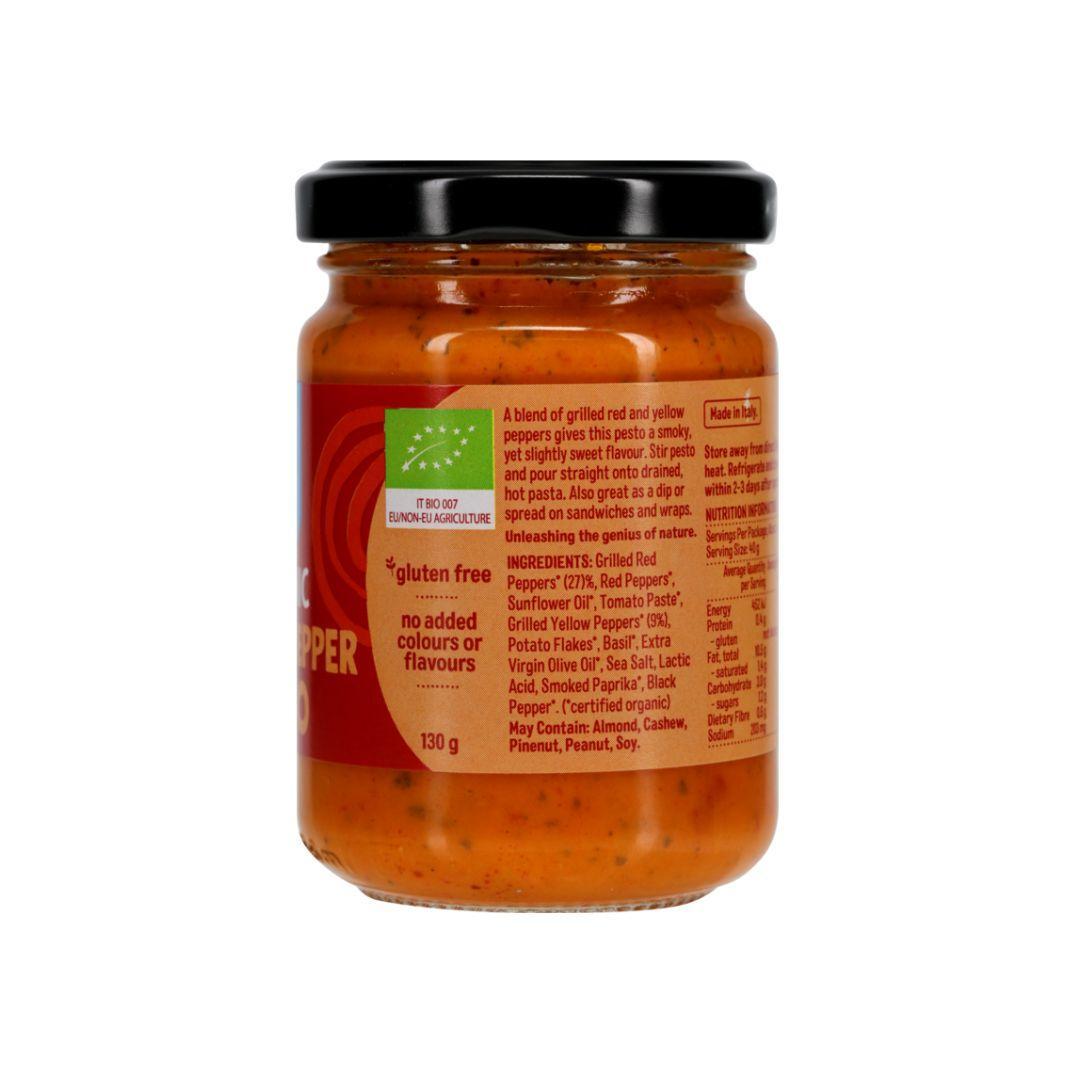 Chantal Organics - Grilled Pepper Pesto (130g)