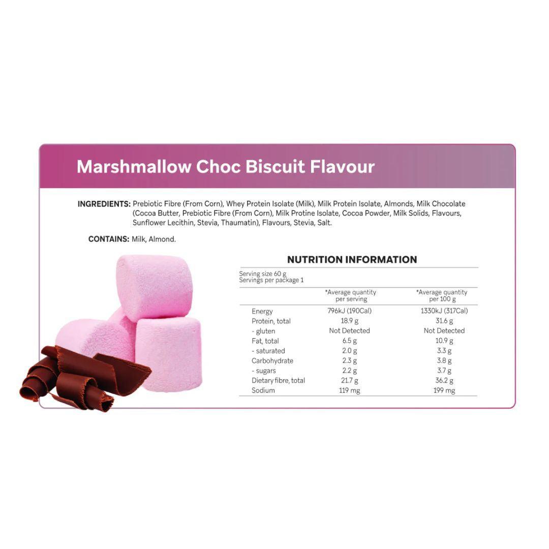 Smart Protein Bar - Low FODMAP Marshmallow Choc Biscuit (60g)