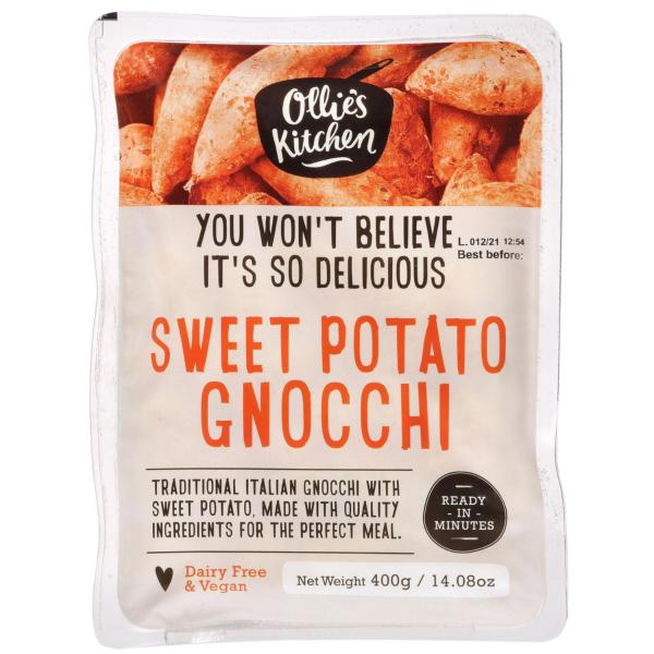 Ollies Kitchen Gluten Free Gnocchi - Sweet Potato (400g)