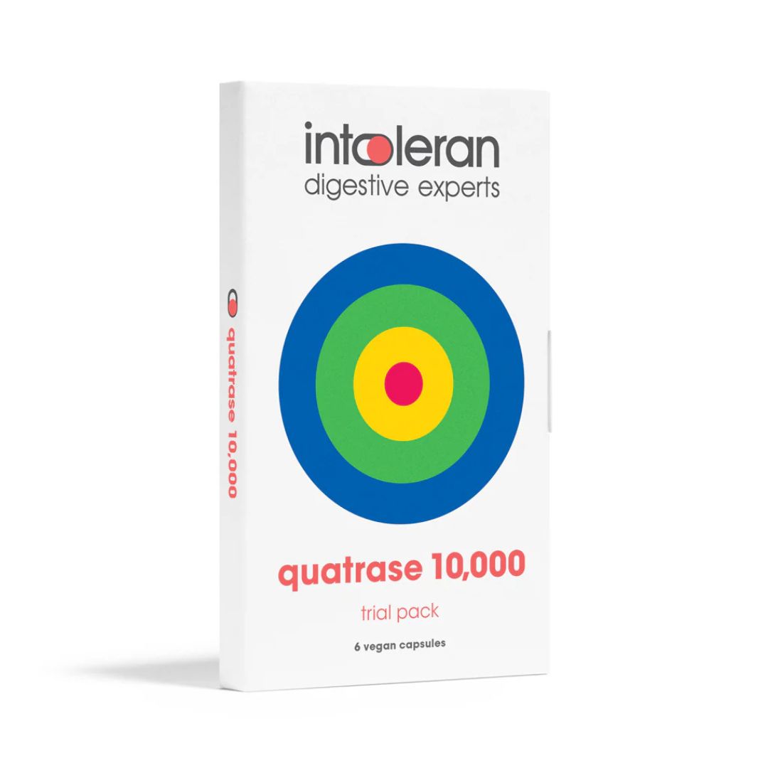 Intoleran Quatrase 10,000 (5 capsules, Trial Pack)
