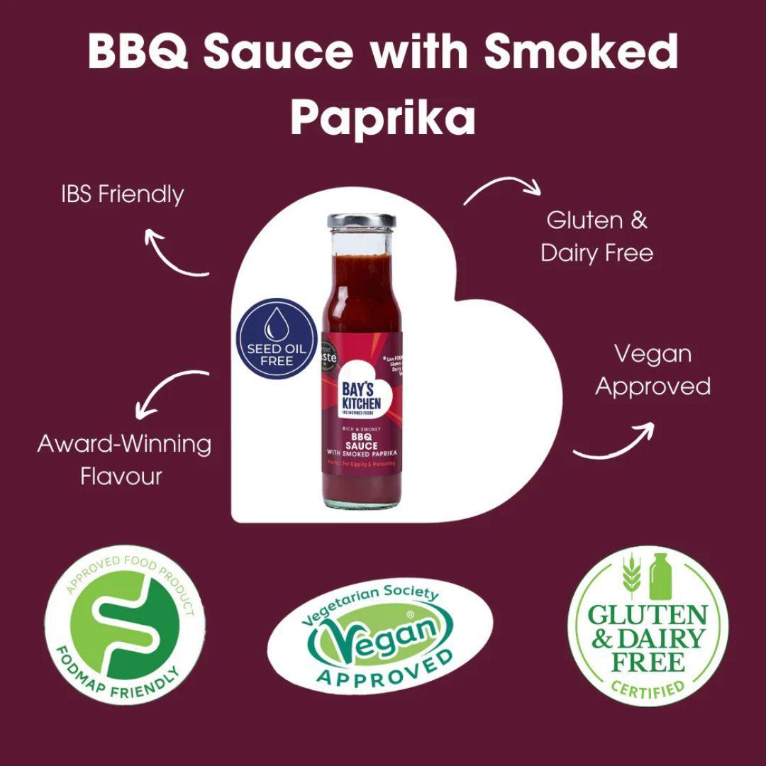 Bay's Kitchen BBQ Sauce with Smoked Paprika (275g)