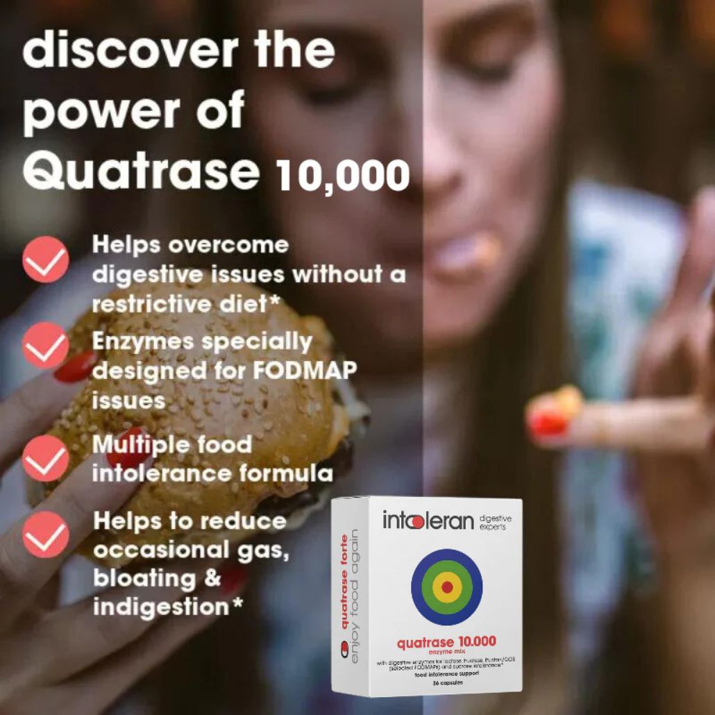 Intoleran Quatrase 10,000 (36 Capsules)