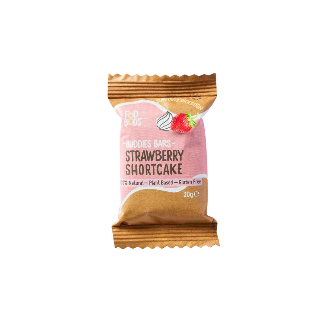Fodbods Buddies - Strawberry Shortcake (12 x 30g)