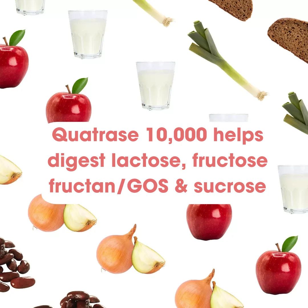 Intoleran Quatrase 10,000 (5 capsules, Trial Pack)