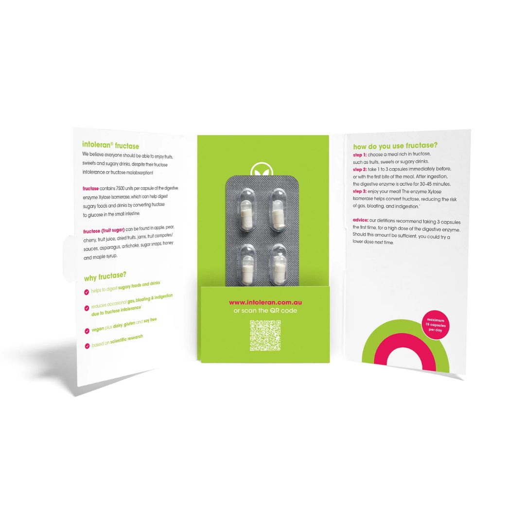 Intoleran Fructase (5 Capsules, Trial pack)