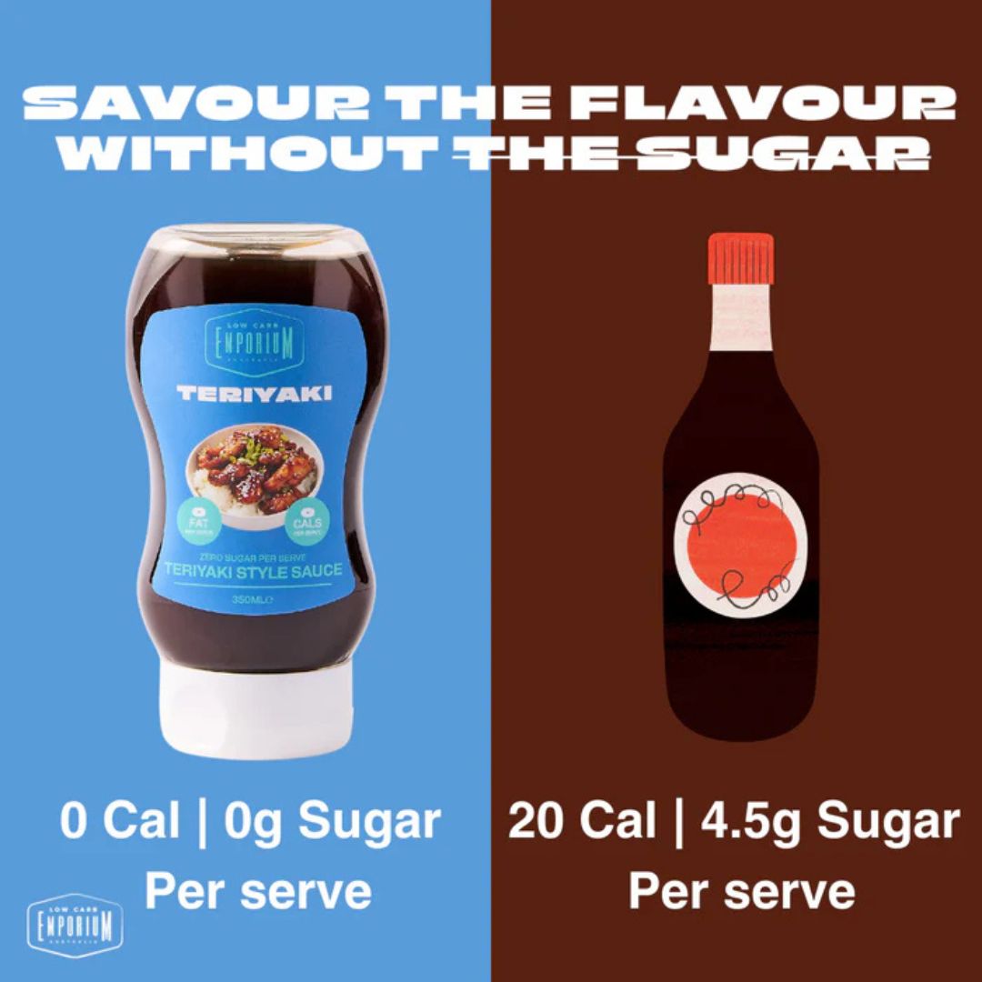Low Carb Emporium No Added Sugar Teriyaki Style Sauce (350ml)