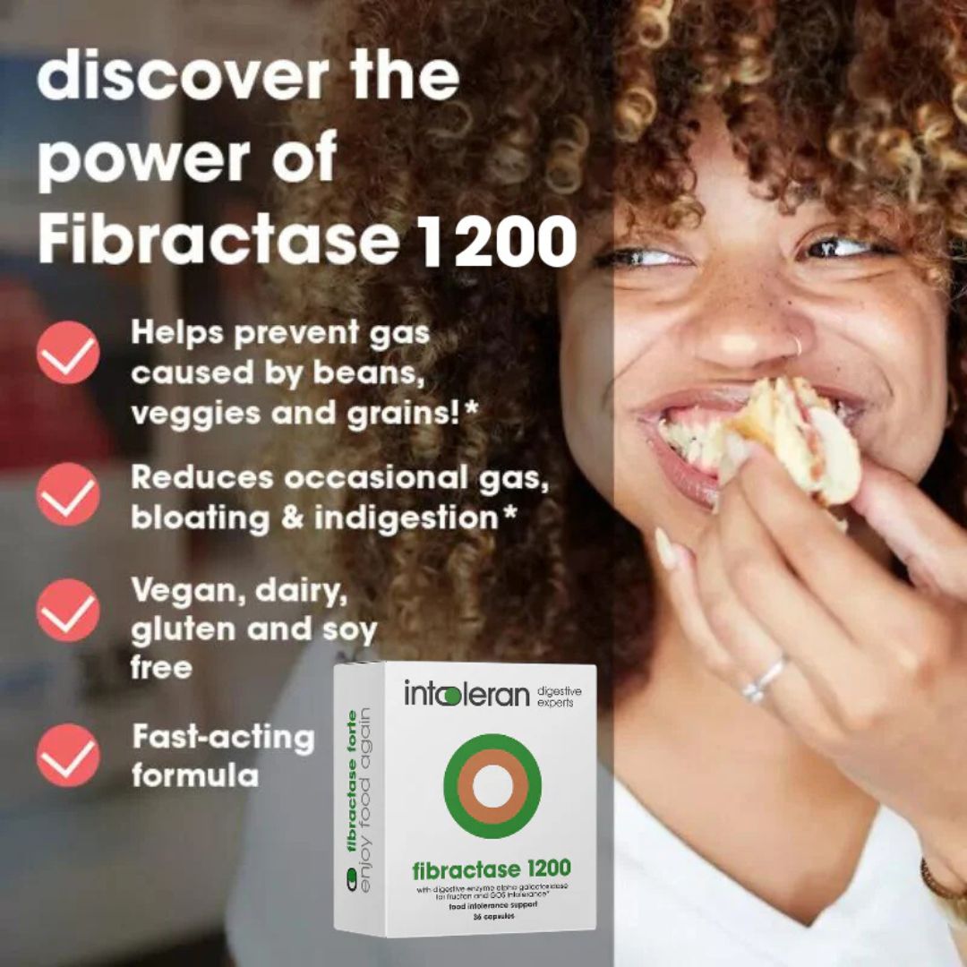 Intoleran Fibractase 1200 (6 capsules, Trial Pack)