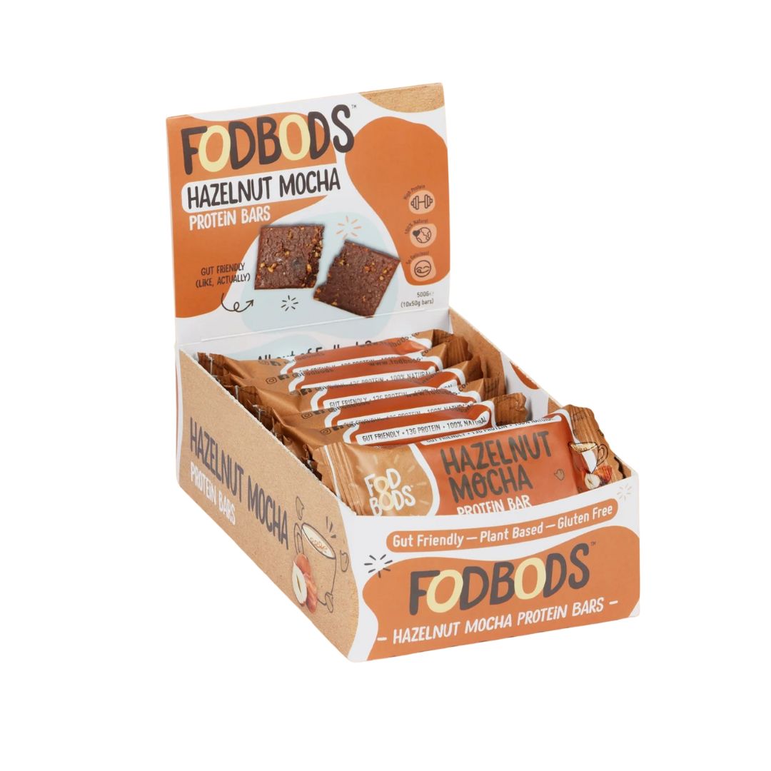 Fodbods Hazelnut Mocha (5 x 50g)