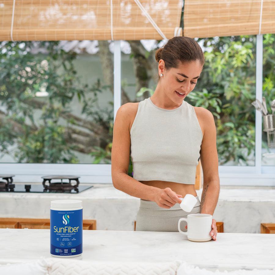 Tomorrow's Nutrition Sunfiber Partially Hydrolysed Guar Gum PHGG Double Pack - 2 Months Supply (420g)