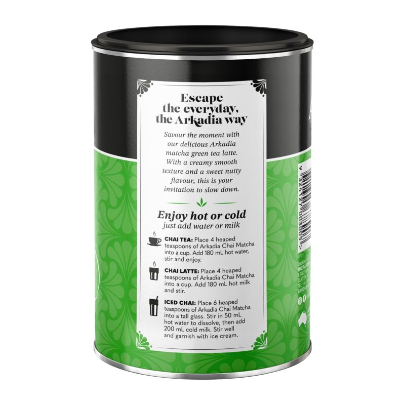 Arkadia Chai Matcha (220g)
