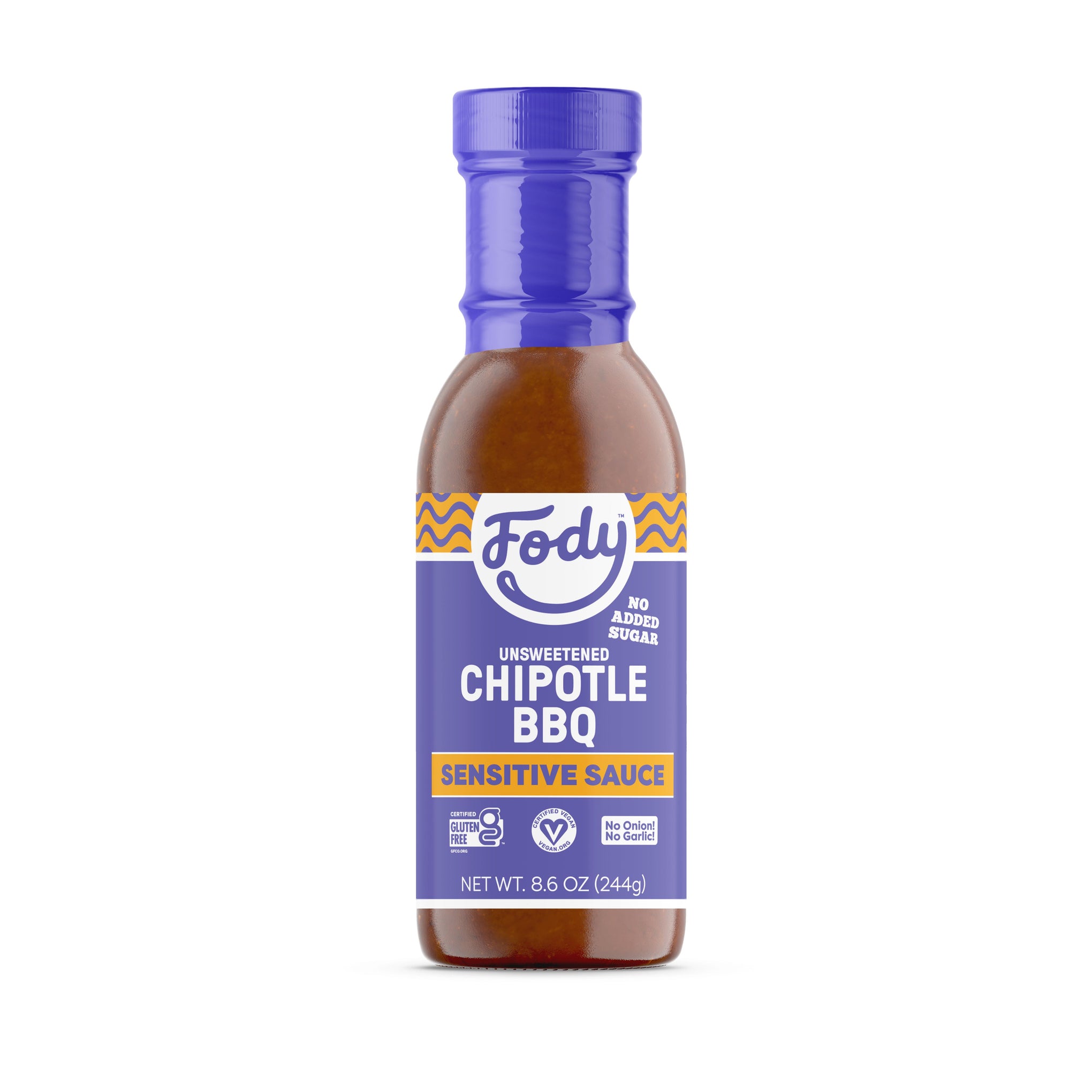 Fody Foods Chipotle BBQ Sauce, Unsweetened (340g)