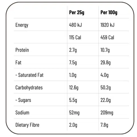 Fodbods Cranberry Vanilla Nibbles (100g)
