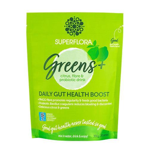 Noisy Guts Superflora Greens+ Daily Gut Health Boost (300g)