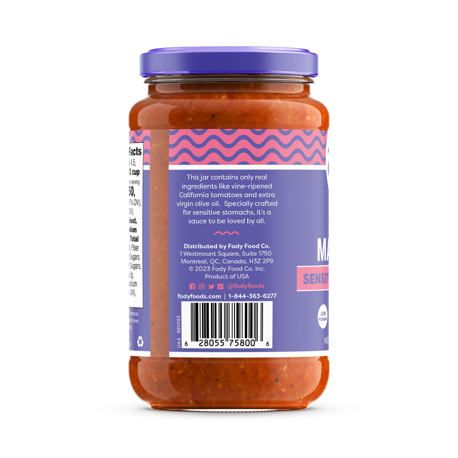 Fody Foods Marinara Pasta Sauce (565g)