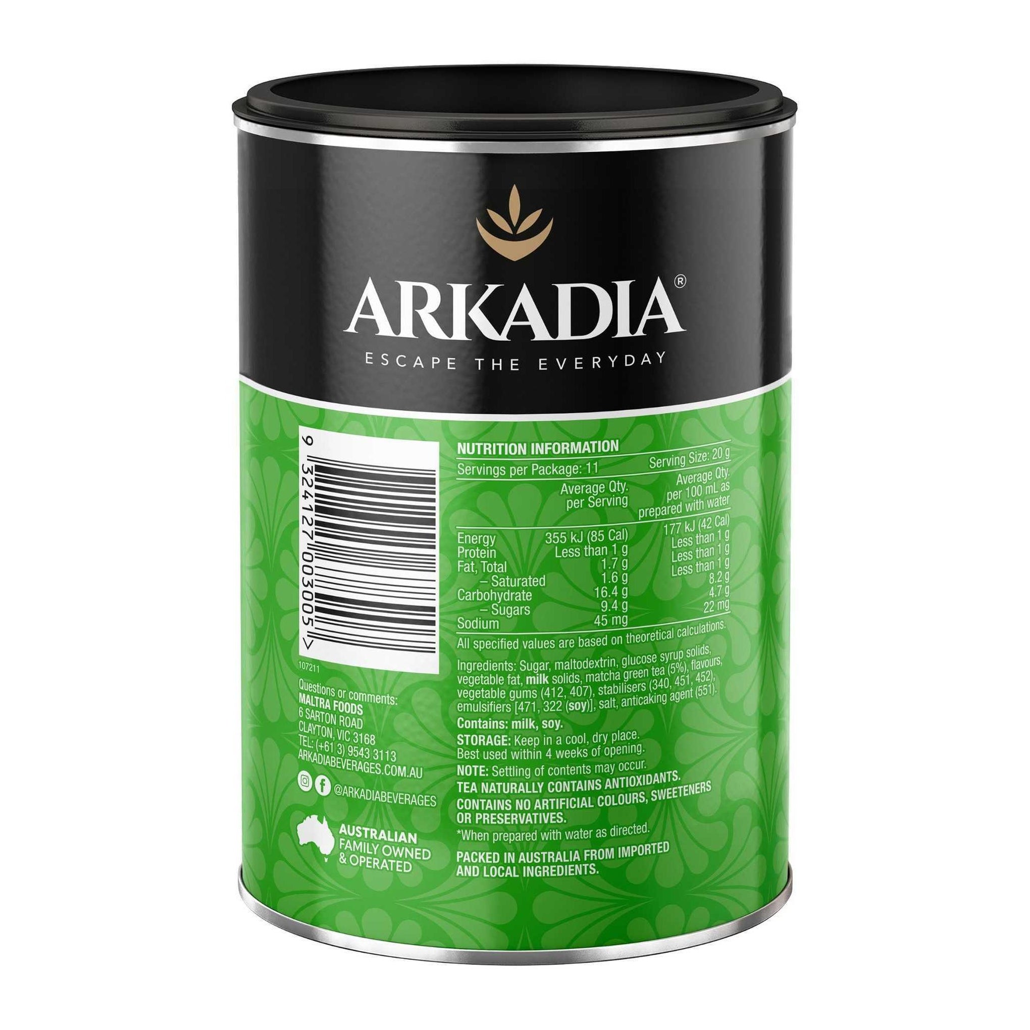 Arkadia Chai Matcha (220g)