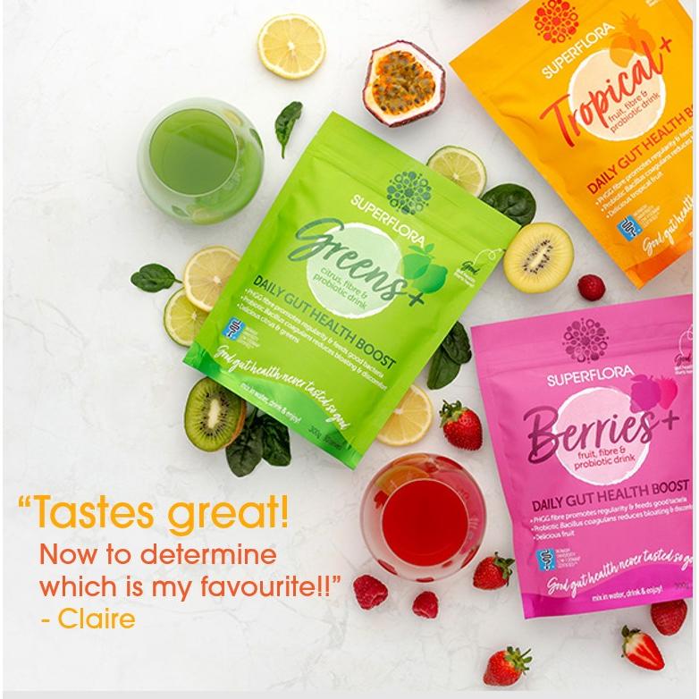 Noisy Guts Superflora Greens+ Daily Gut Health Boost (300g)