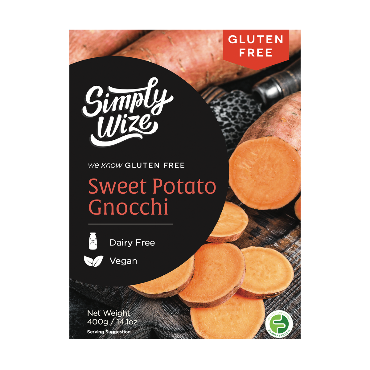 Simply Wize Sweet Potato Gnocchi (400g)