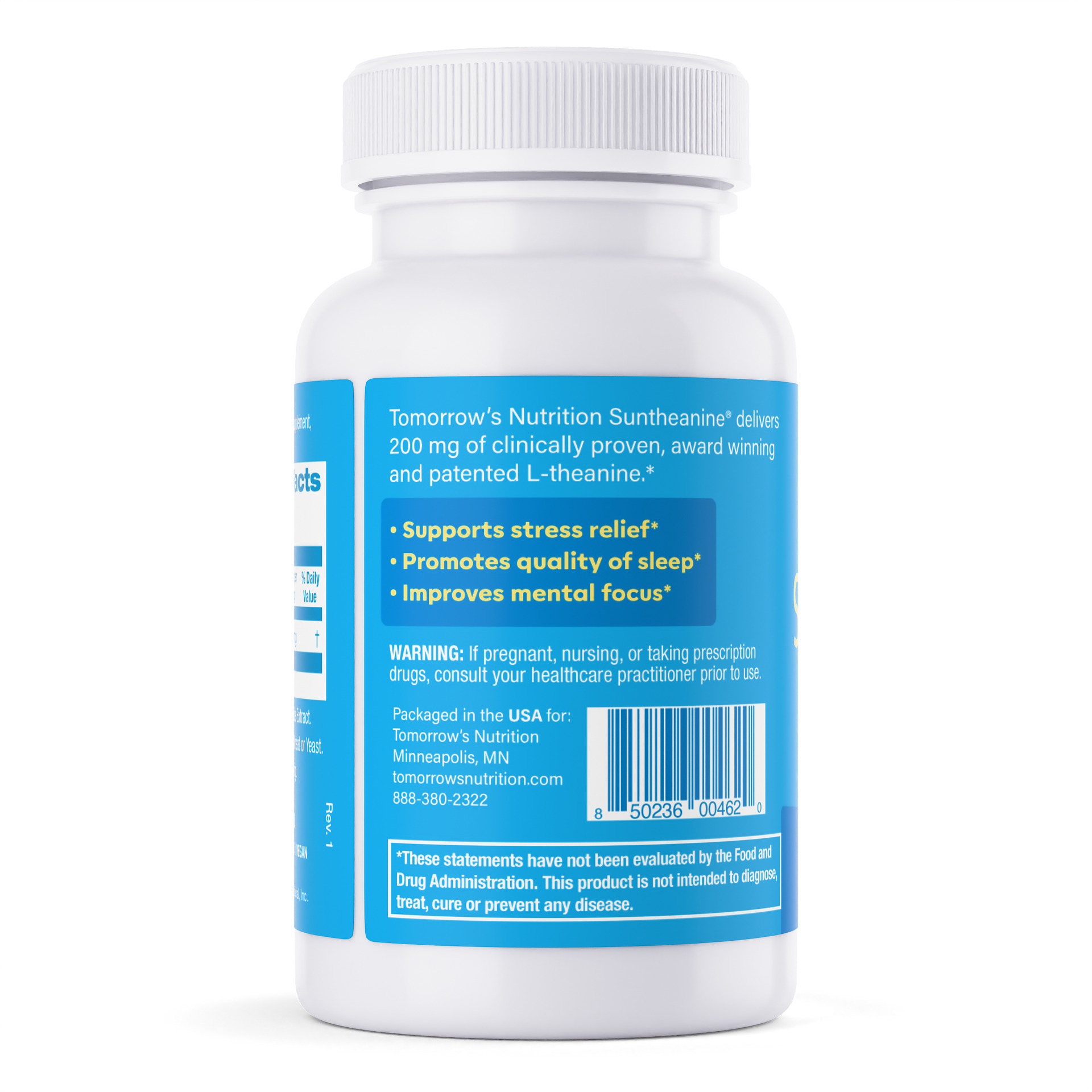 Suntheanine Veggie Capsules (60 Caps)