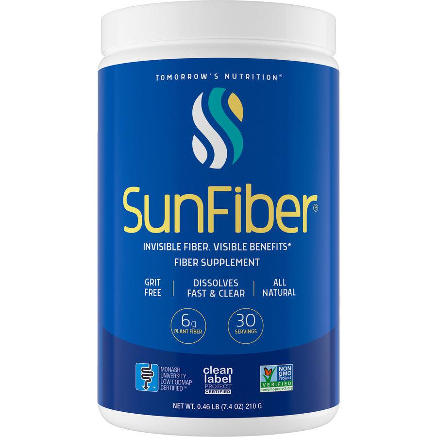 Tomorrow's Nutrition Sunfiber Partially Hydrolysed Guar Gum PHGG Double Pack - 2 Months Supply (420g)