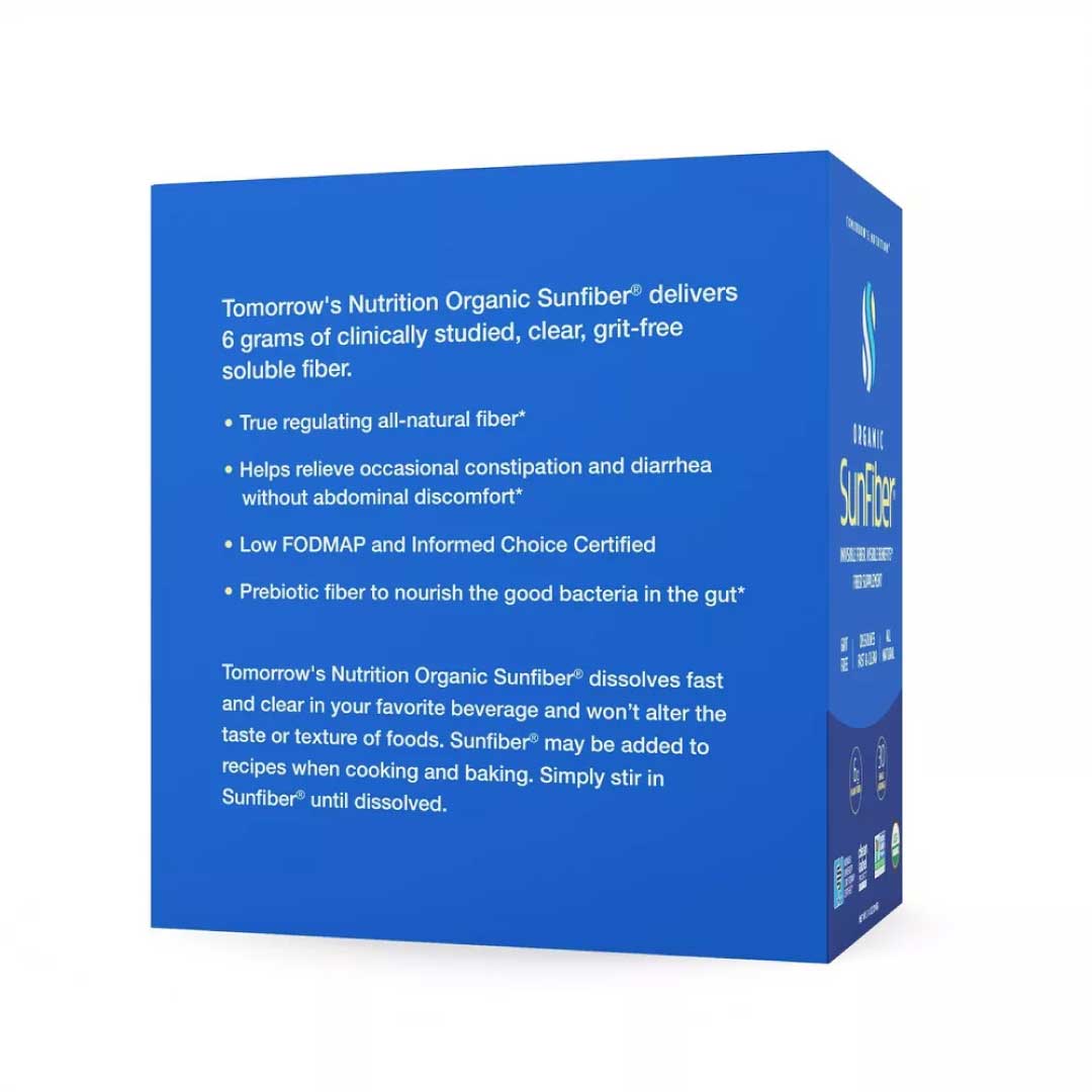 Tomorrow's Nutrition Organic Sunfiber Stick Packs (30 Pack)
