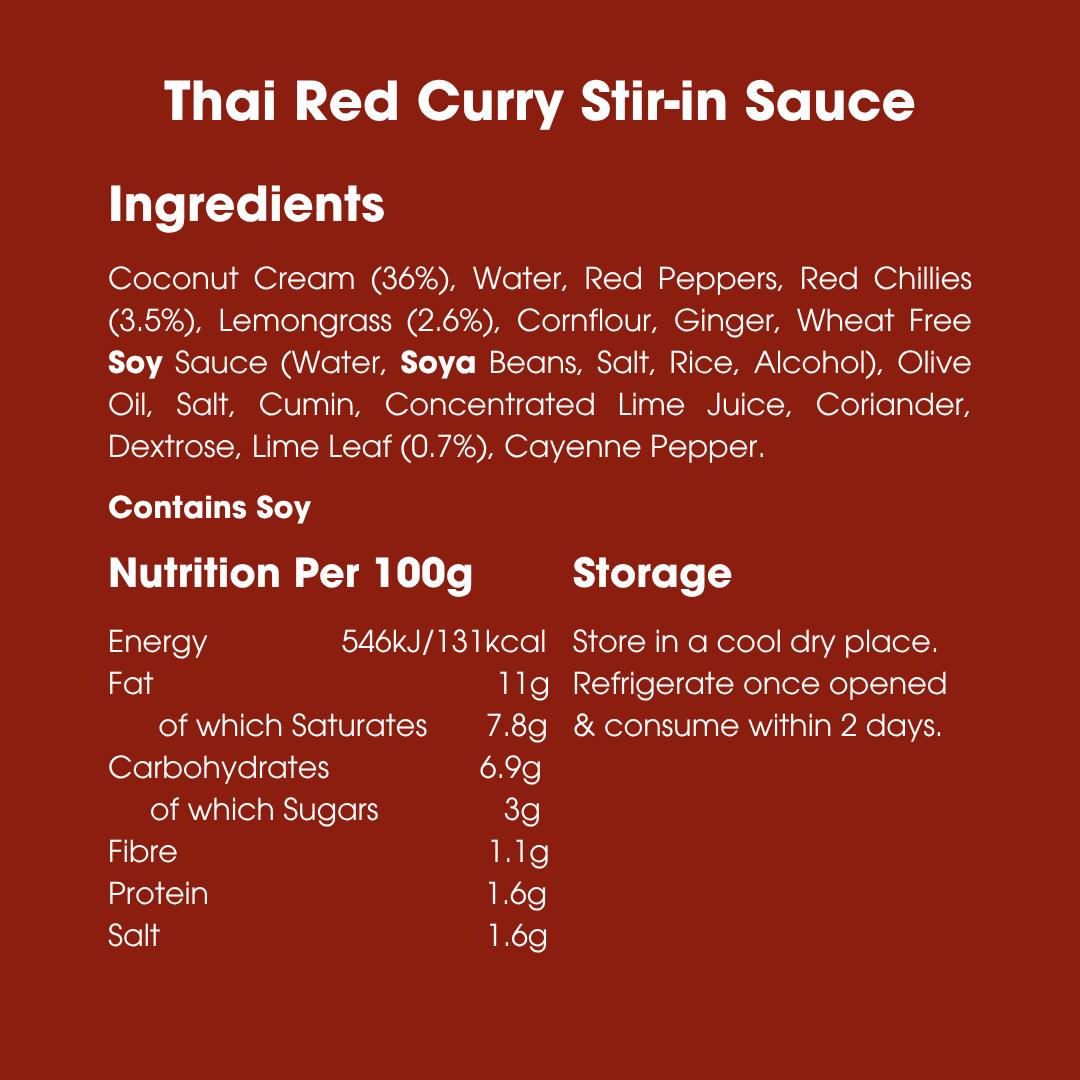 Bay's Kitchen Thai Red Curry Stir-in Sauce (260g)