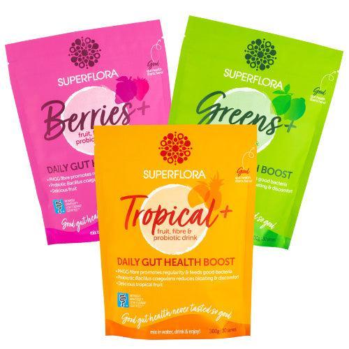 Noisy Guts Superflora Berries+ Daily Gut Health Boost (300g)
