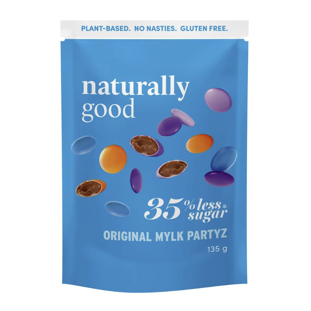 Naturally Good Original Mylk Partyz 35% Less Sugar (135g)
