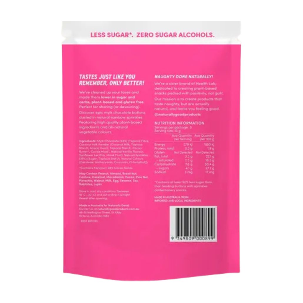 Naturally Good Mylk Zillions 50% Less Sugar (135g)