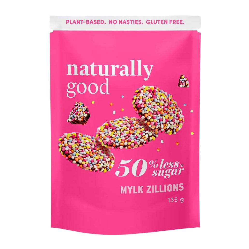 Naturally Good Mylk Zillions 50% Less Sugar (135g)