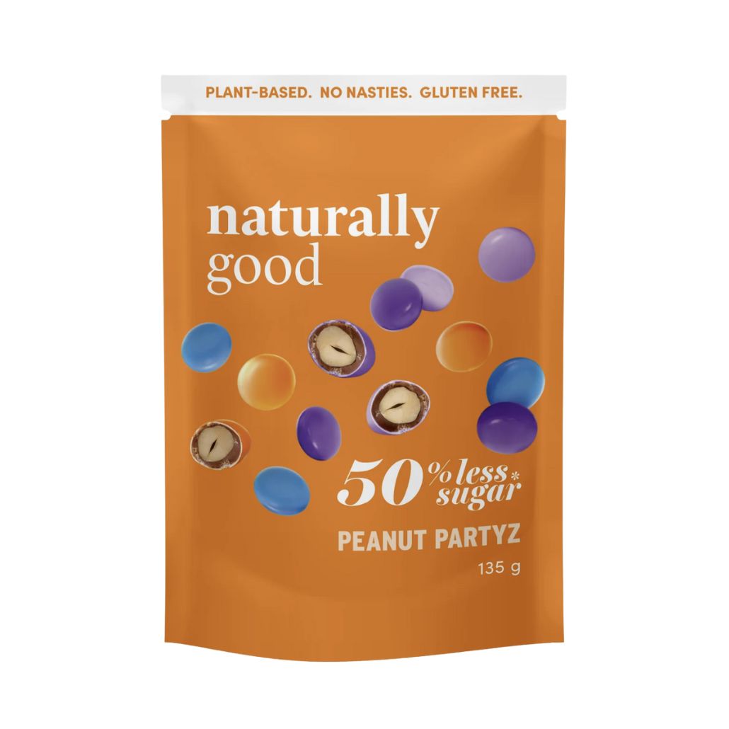 Naturally Good Peanut Mylk Partyz 55% Less Sugar (135g)