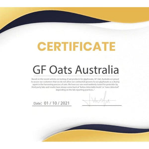 Gloriously GF Oats Aussie Traditional GF Oats (500g)