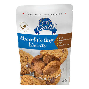Gloriously GF Oats Choc Chip Biscuit 10 Pack (200g)