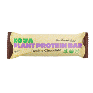 KOJA Low FODMAP Plant Protein Bar - Double Chocolate (1 x 45g)
