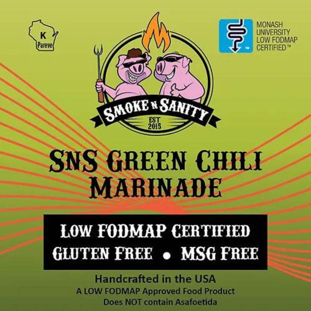 Smoke N' Sanity SnS Green Chili Marinade (255g)