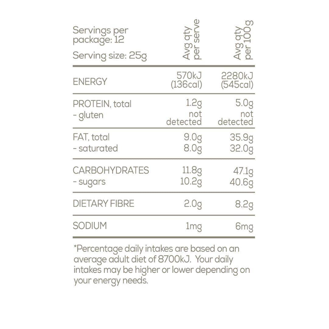 Sweet William Dark Choc Buttons (300g) - NEW RECIPE!