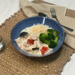 We Feed You Coconut Chicken & Rice with Roasted Broccoli (360g) - FROZEN VIC PICKUP