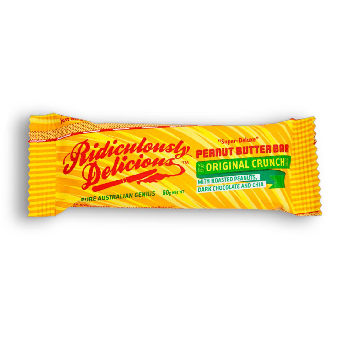 Ridiculously Delicious Peanut Butter Bar - Original Crunch (50g)
