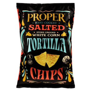 Proper Crisps Tortilla Chips - Salted (170g)