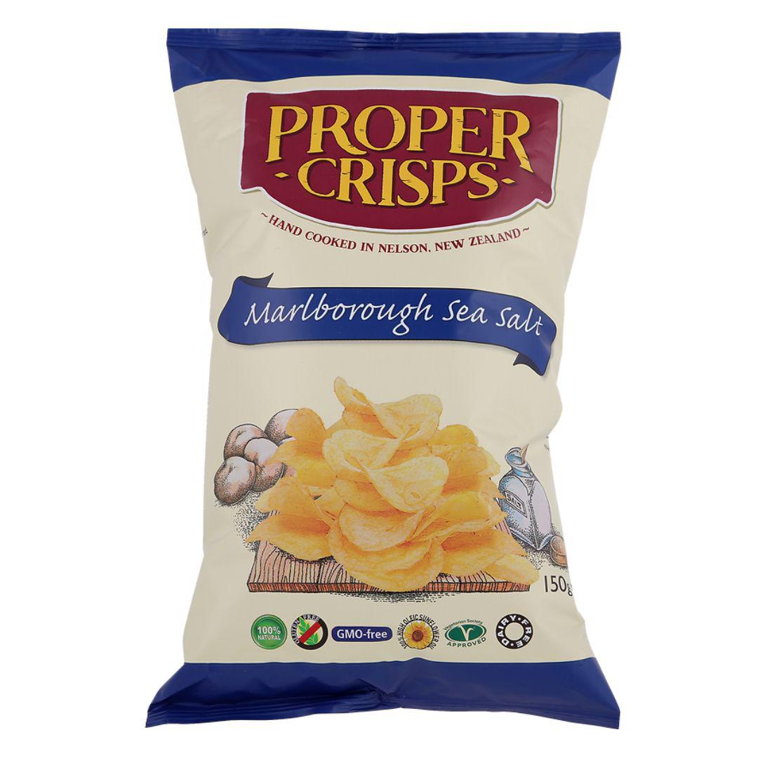 Proper Crisps - Marlborough Sea Salt (150g)